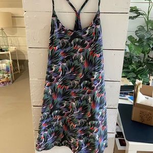Outdoor Voices Exercise Dress - Water Color Vapor XL
